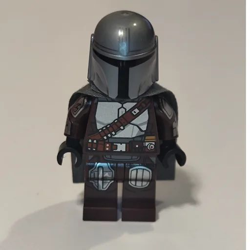 The Mandalorian / Din Djarin (Dark Brown Outfit with Cape, Printed Head)