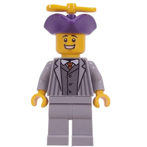 Light Bluish Grey Suit (Dark Purple Tricorn)