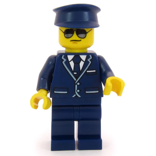 Pilot (Dark Blue Suit, Cap)