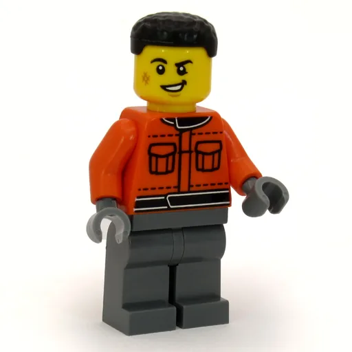 LEGO minifig Pit Crew (fig-017479)