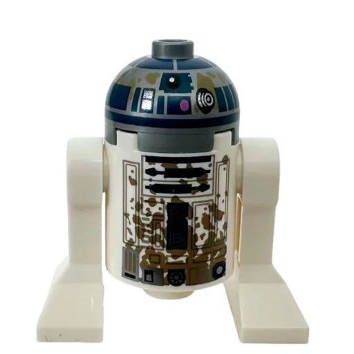 Astromech Droid (R2-D2, Flat Silver Dome, Mud Stains)