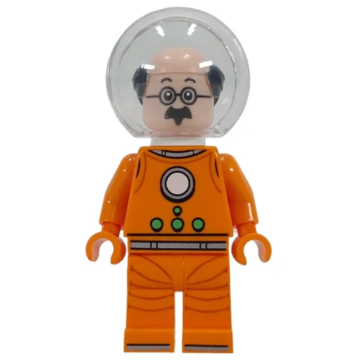 LEGO minifig Professor Calculus (fig-017535)