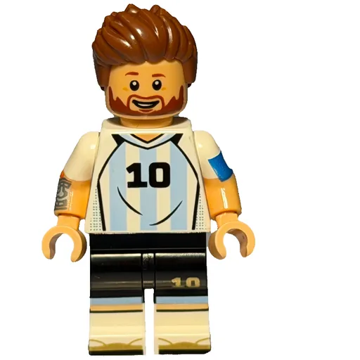 LEGO minifig Lionel Messi (fig-017581)