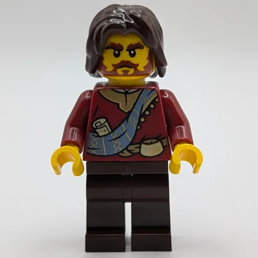 Dark Red Robes (Dark Brown Legs, Dark Brown Hair)