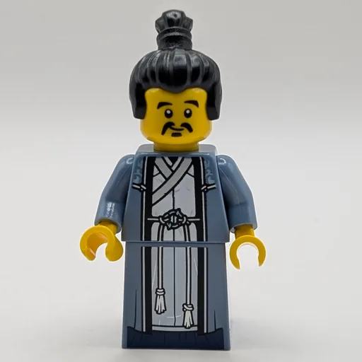 Su Dongpo (Sand Blue Robes/Dress, Black Hair)