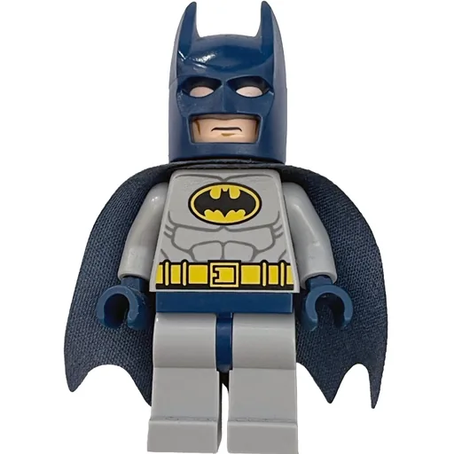 Batman (Light Bluish Gray Suit, Dark Blue Cape and 10113 Cowl)