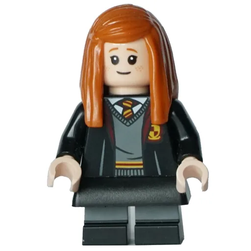 Ginny Weasley (Open Gryffindor Robes, Short Legs, Skirt)