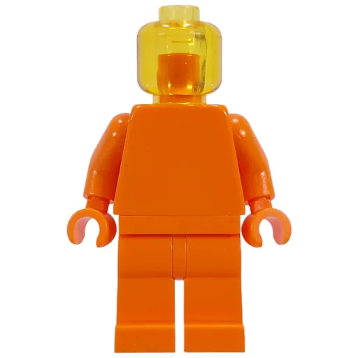 Monochrome (Orange with Trans-Yellow Head)