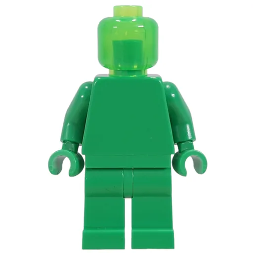 Monochrome (Bright Green with Trans-Bright Green Head)