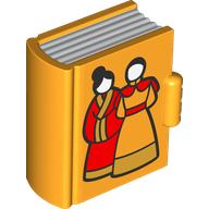 Duplo Book, Two Women in Asian Robes Print (100954pr0001)