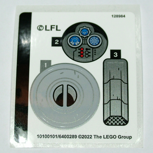 Sticker Sheet for Set 75325-1 (10100101)