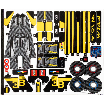 Sticker Sheet for Set 42151-1 (10101053)