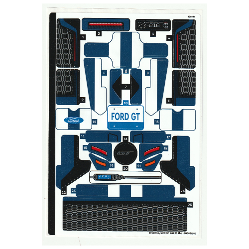 Sticker Sheet for Set 42154-1 (10101056)