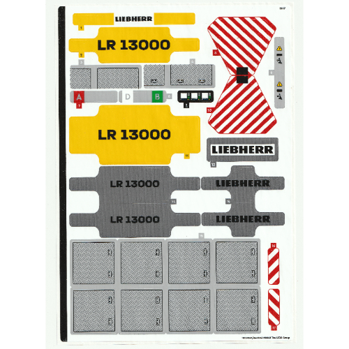 Sticker Sheet for Set 42146-1 (10101069)