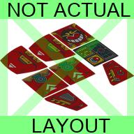 Sticker Sheet for Set 80040-1 (10101435)