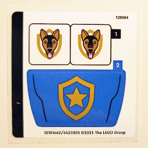 Sticker Sheet for Set 60369-1 (10101462)