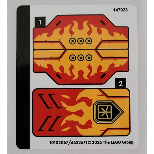 Sticker Sheet for Set 71780-1 (10102067)