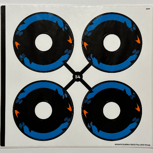 Sticker Sheet 3 for Set 42141-2 (10102479)