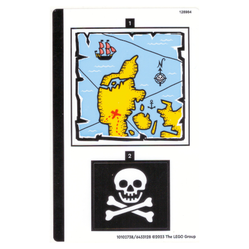 Sticker Sheet for Set 40504-1 (10102738)