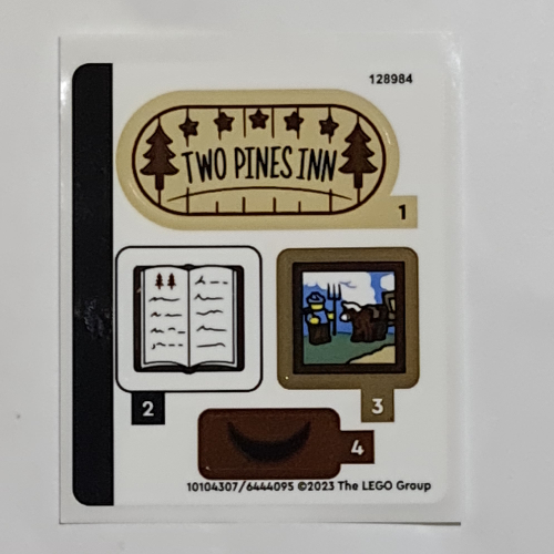 Sticker Sheet for Set 10325-1 (10104307)