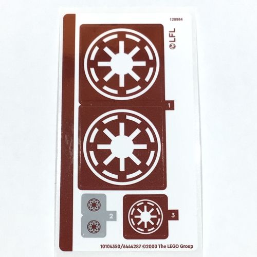 Sticker Sheet for Set 75354-1 (10104350)
