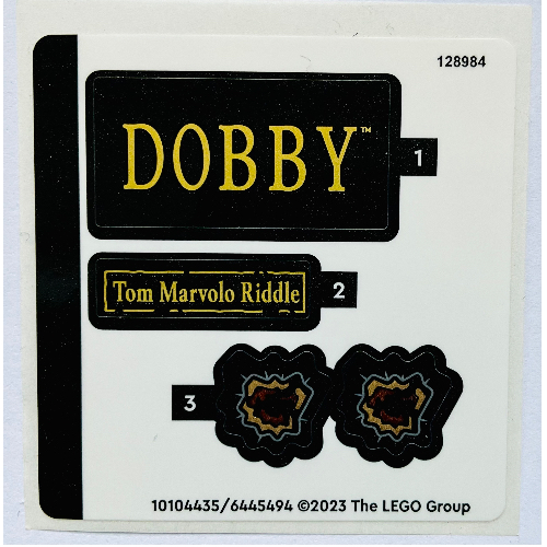 Sticker Sheet for Set 76421-1 (10104435)