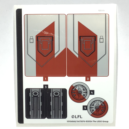 Sticker Sheet for Set 75362-1 (10105220)