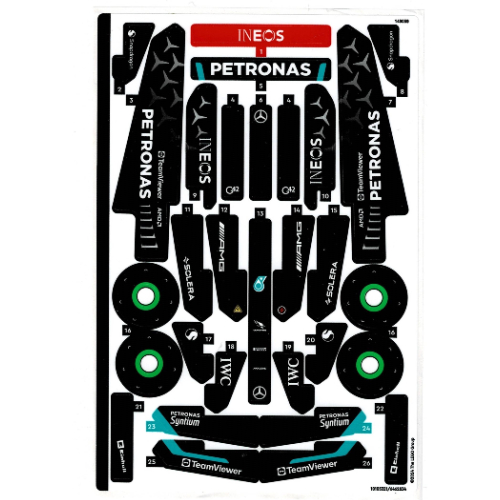 Sticker Sheet for Set 42165-1 (10105321)