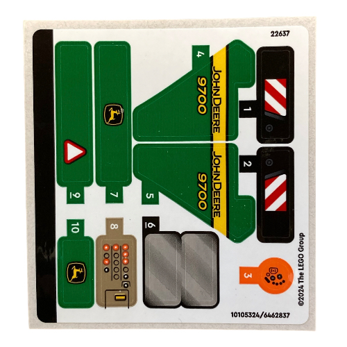 Sticker Sheet for Set 42168-1 (10105324)