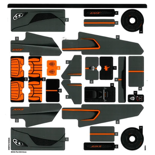 Sticker Sheet for Set 42173-1 (10105329)