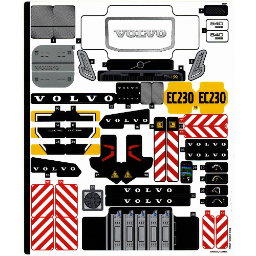Sticker Sheet for Set 42175-1 (10105331)