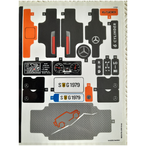 Sticker Sheet for Set 42177-1 (10105333)