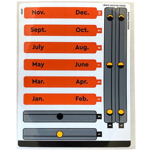 Sticker Sheet for Set 42179-1 (10105335)