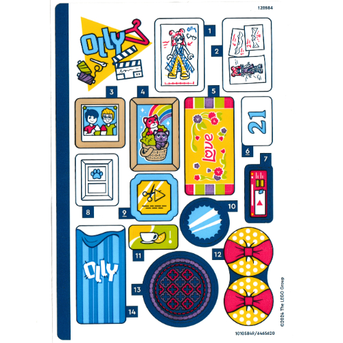 Sticker Sheet 1 for Set 42620-1 (10105849)