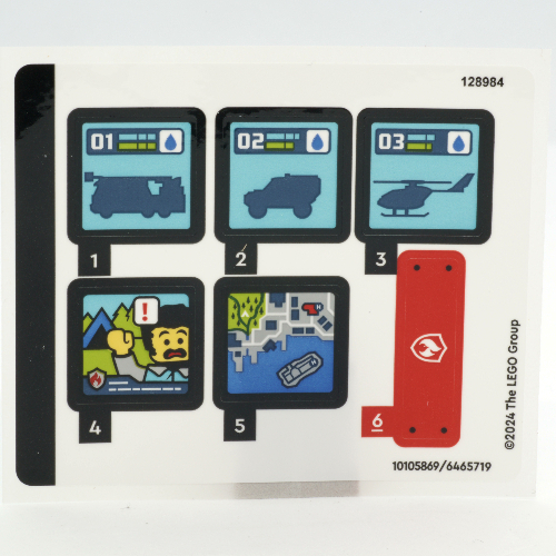 Sticker Sheet for Set 60414-1 (10105869)