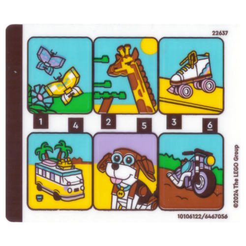 Sticker Sheet for Set 31147-1 (10106122)