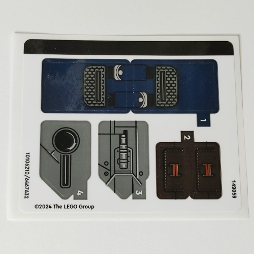 Sticker Sheet for Set 76282-1 (10106210)