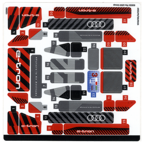Sticker Sheet for Set 76921-1 (10106780)