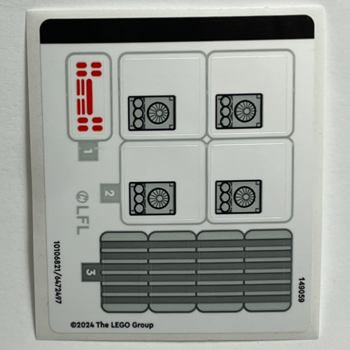 Sticker Sheet for Set 75387-1 (10106821)