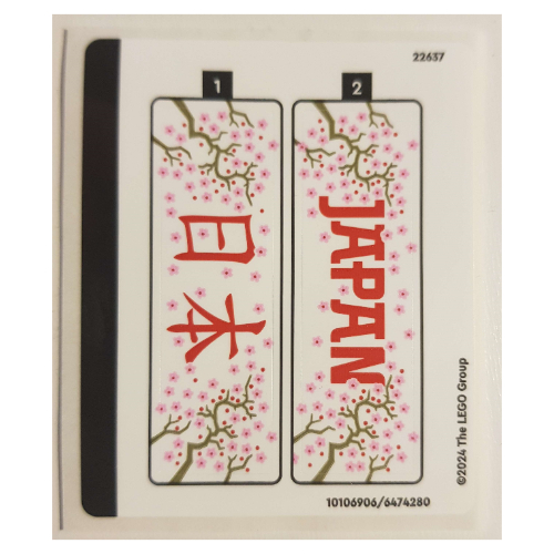 Sticker Sheet for Set 40713-1 (10106906)