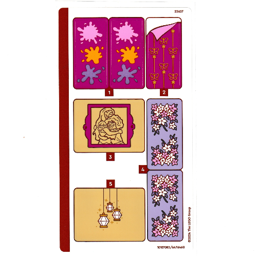 Sticker Sheet for Set 43237-1 (10107082)
