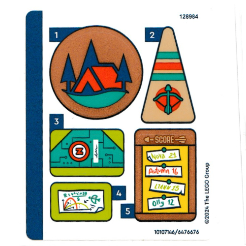 Sticker Sheet for Set 42622-1 (10107146)