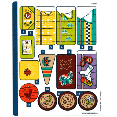 Sticker Sheet for Set 42624-1 (10107403)