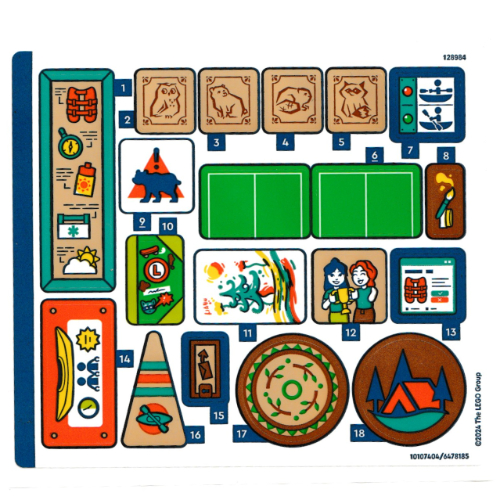Sticker Sheet for Set 42626-1 (10107404)