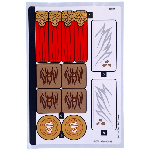 Sticker Sheet for Set 71809-1 (10107519)