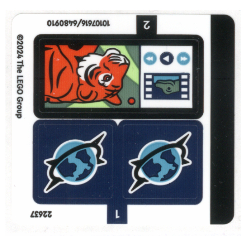 Sticker Sheet for Set 60426-1 (10107616)