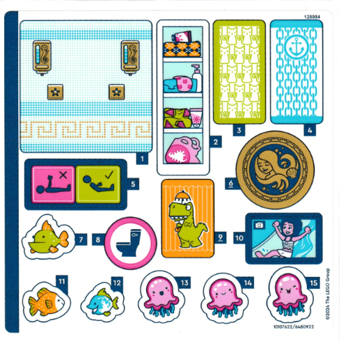 Sticker Sheet for Set 42630-1 (10107622)