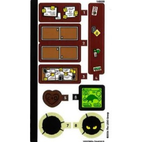 Sticker Sheet for Set 76965-1 (10107854)