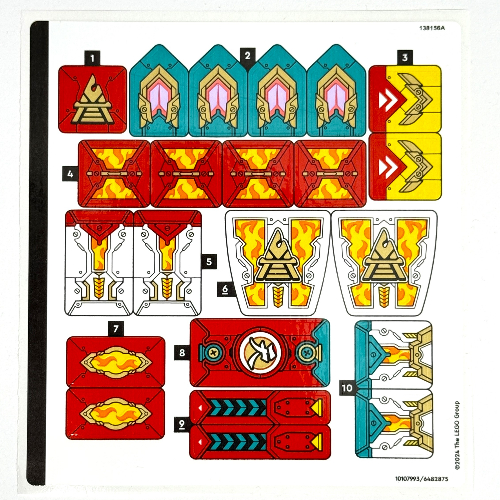 Sticker Sheet for Set 80057-1 (10107993)
