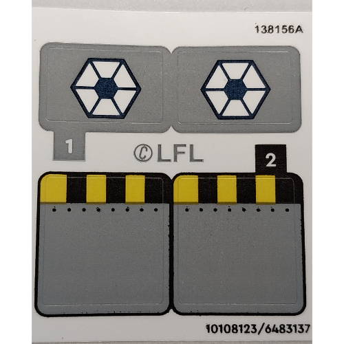 Sticker Sheet for Set 75377-1 (10108123)
